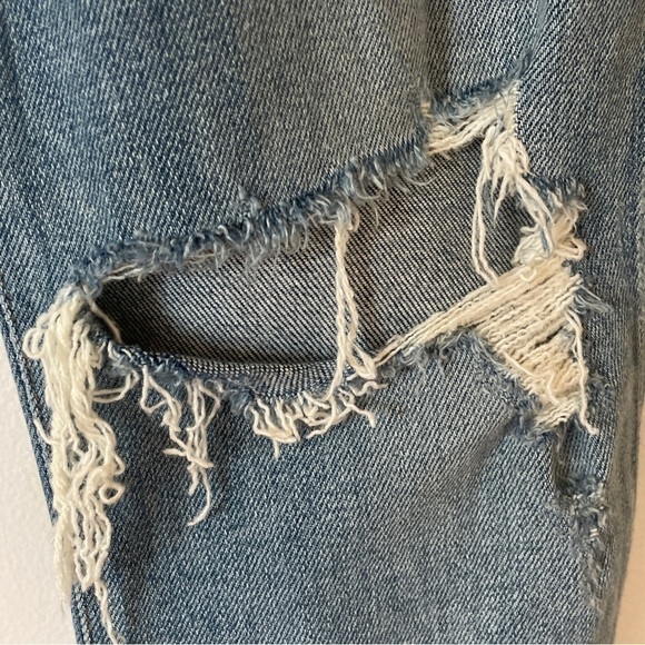 AGOLDE Toni High-Rise Skinny Distressed Jeans Ripped Recycled Cotton Ankle 29 - Picture 12 of 15